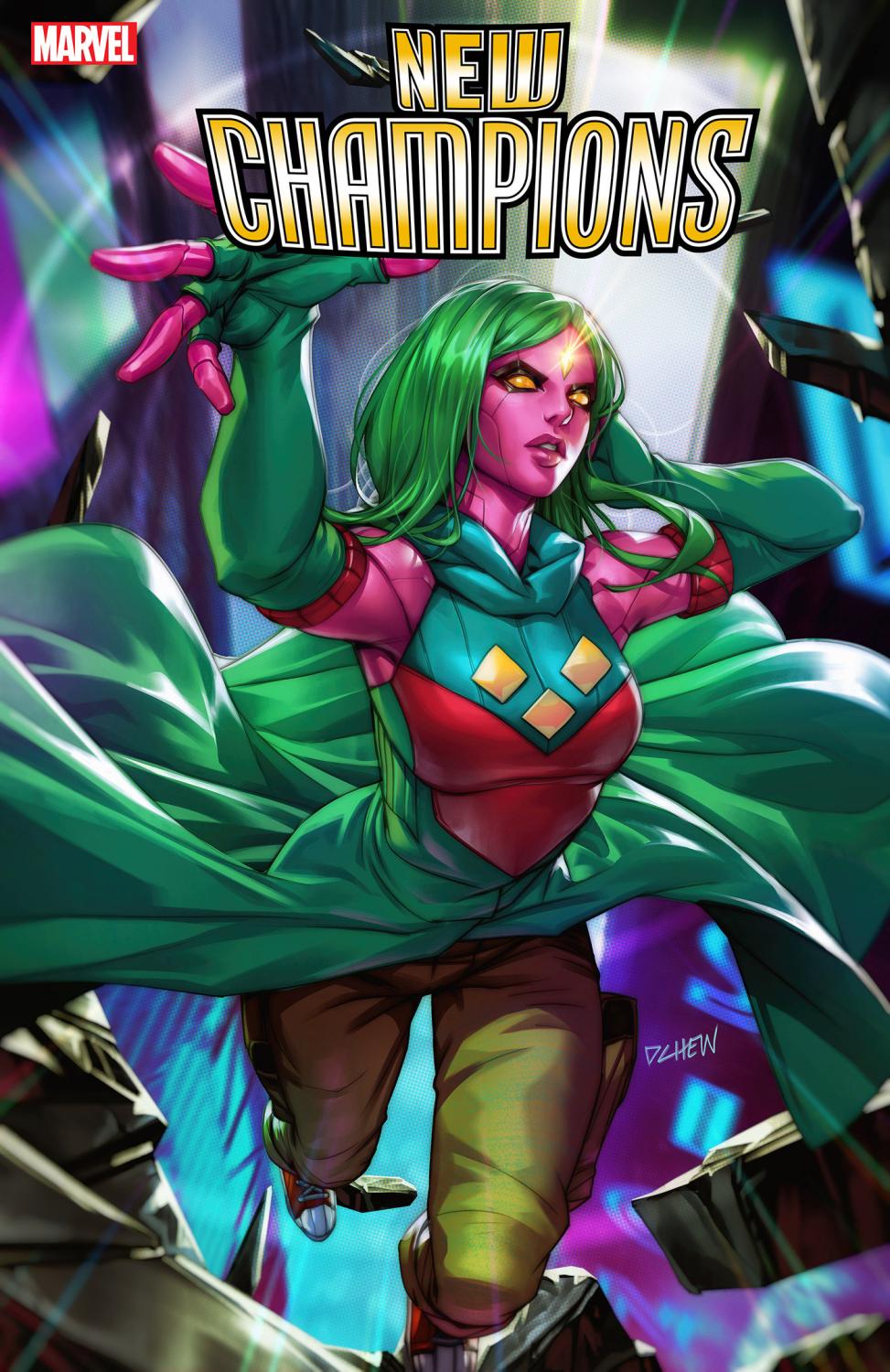 NEW CHAMPIONS #3 DERRICK CHEW VIV VISION VAR CVR C