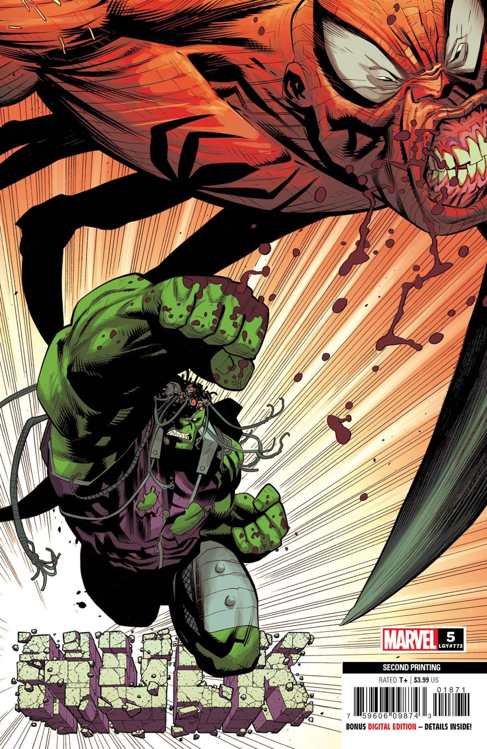 HULK #5 OTTLEY 2ND PRINTING