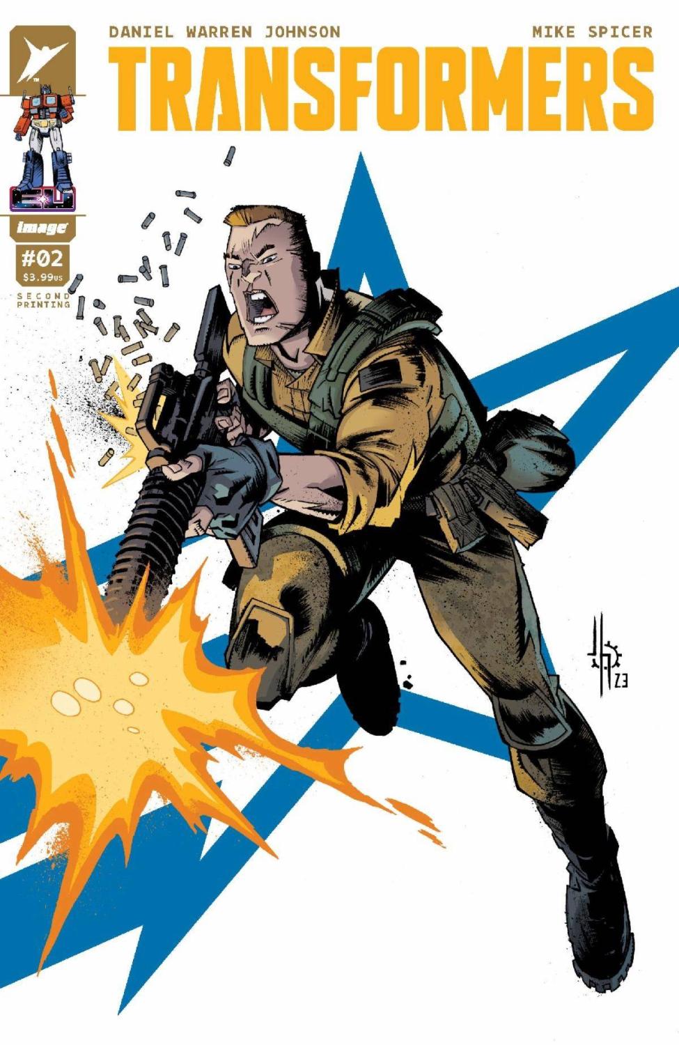 TRANSFORMERS #2 2ND PRINTING CVR A