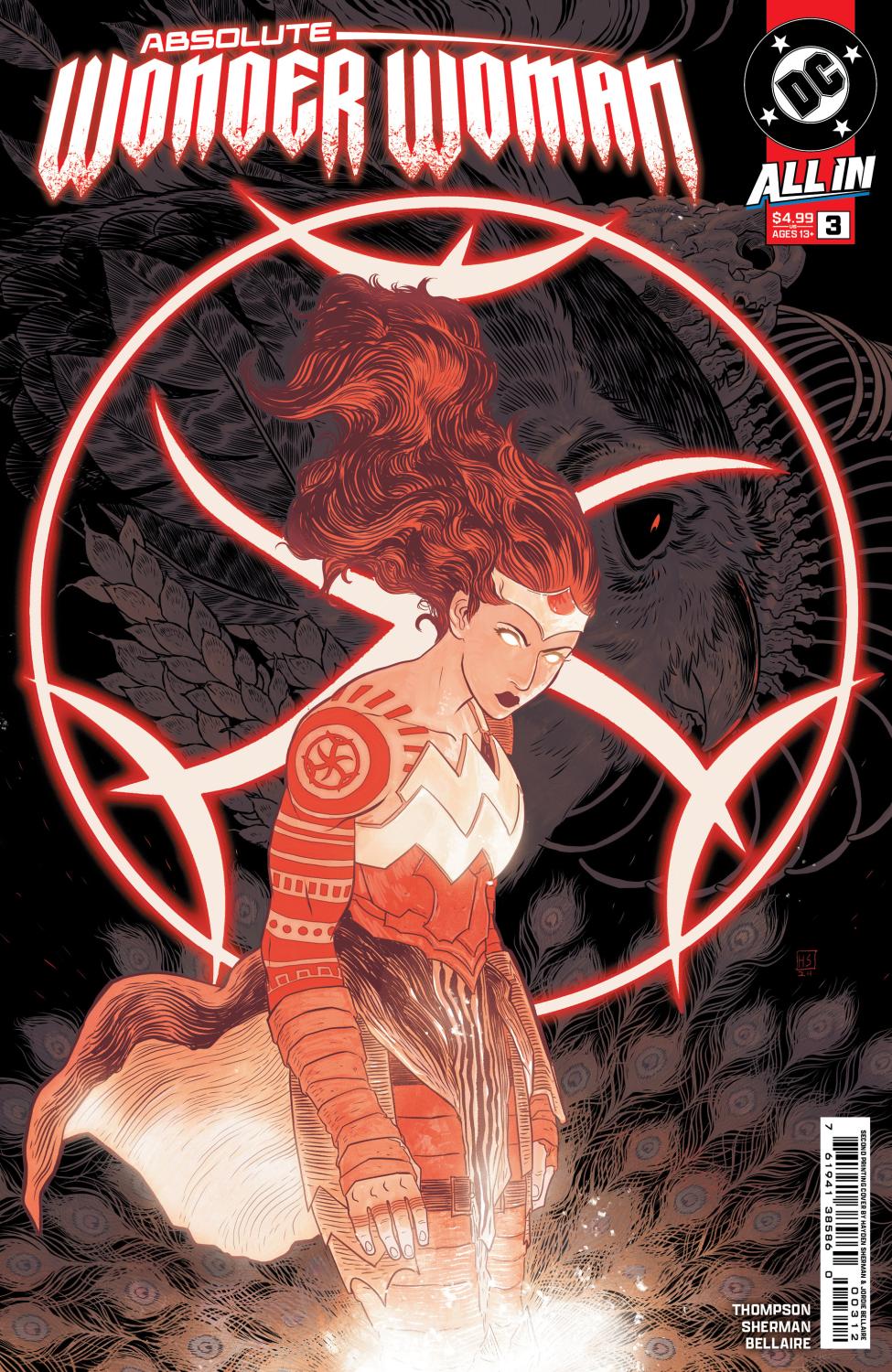 ABSOLUTE WONDER WOMAN #3 2ND PRINTING