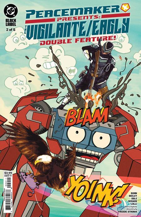 PEACEMAKER PRESENTS THE VIGILANTE EAGLY DOUBLE FEATURE #2 CVR A MITCH GERADS OF 5