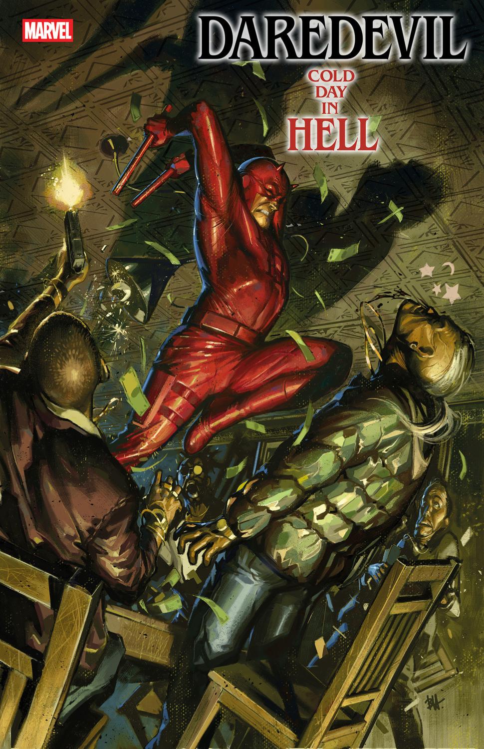 DAREDEVIL COLD DAY IN HELL #1 BEN HARVEY VAR 1:25 INCV