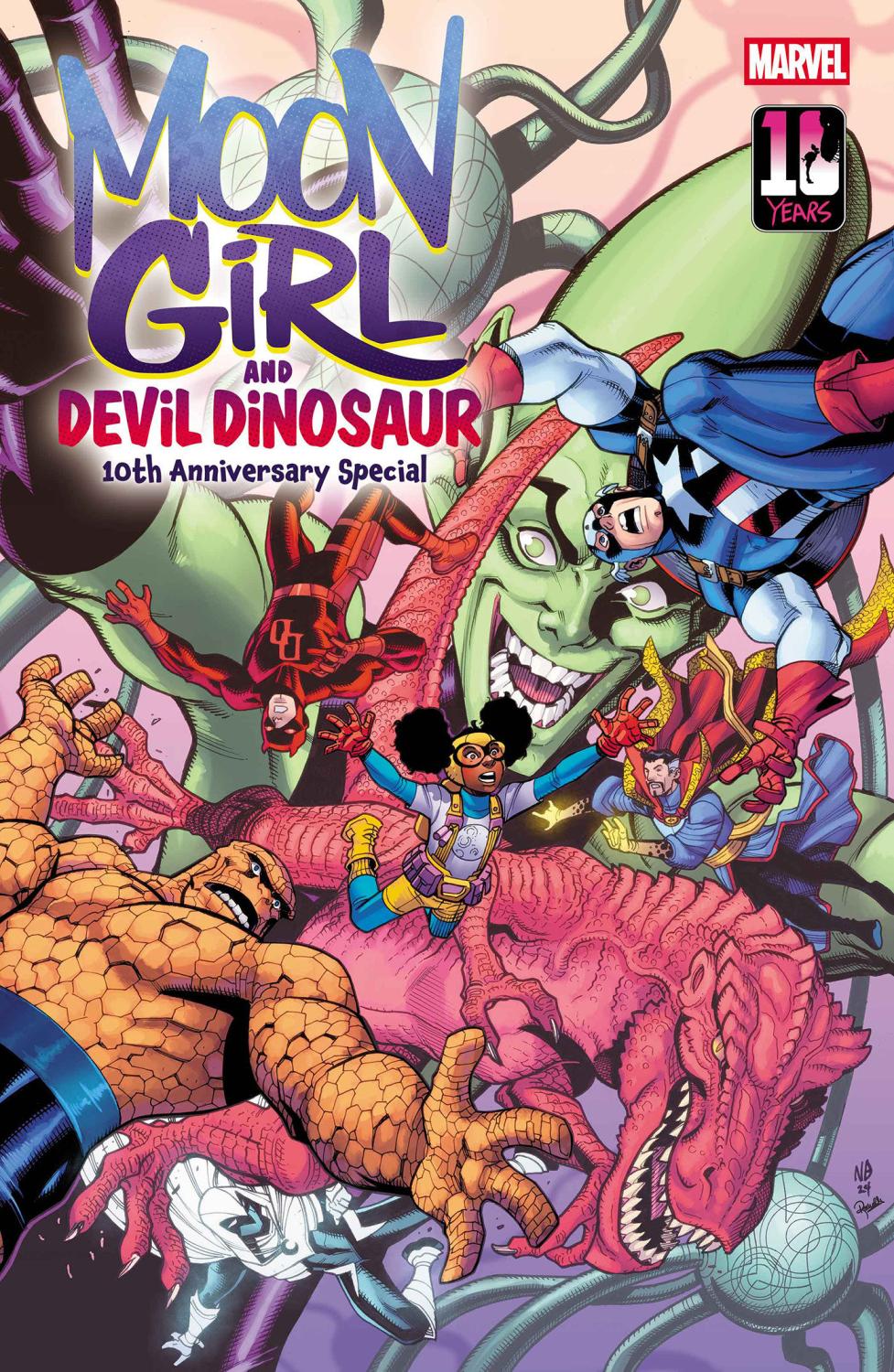 MOON GIRL AND DEVIL DINOSAUR 10TH ANNIVERSARY SPECIAL #1 CVR A