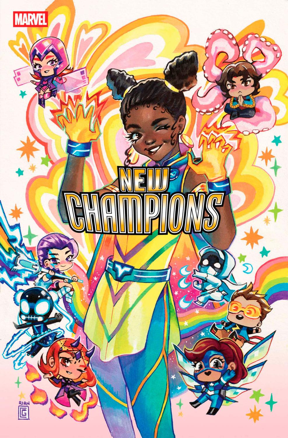 NEW CHAMPIONS #4 RIAN GONZALES VAR CVR C