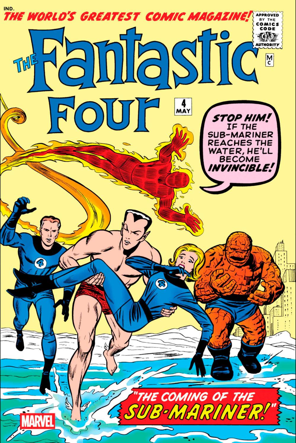 FANTASTIC FOUR #4 FACSIMILE EDITION CVR A