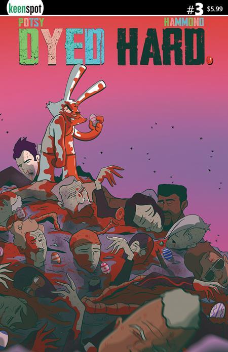 DYED HARD #3 CVR A J HAMMOND OF 3