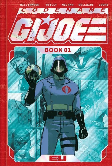 CODENAME GI JOE DELUXE EDITION HC BOOK 01 DIRECT MARKET EXCLUSIVE ANDREA MILANA AND ANNALISA LEONI SPOT FOIL CVR
