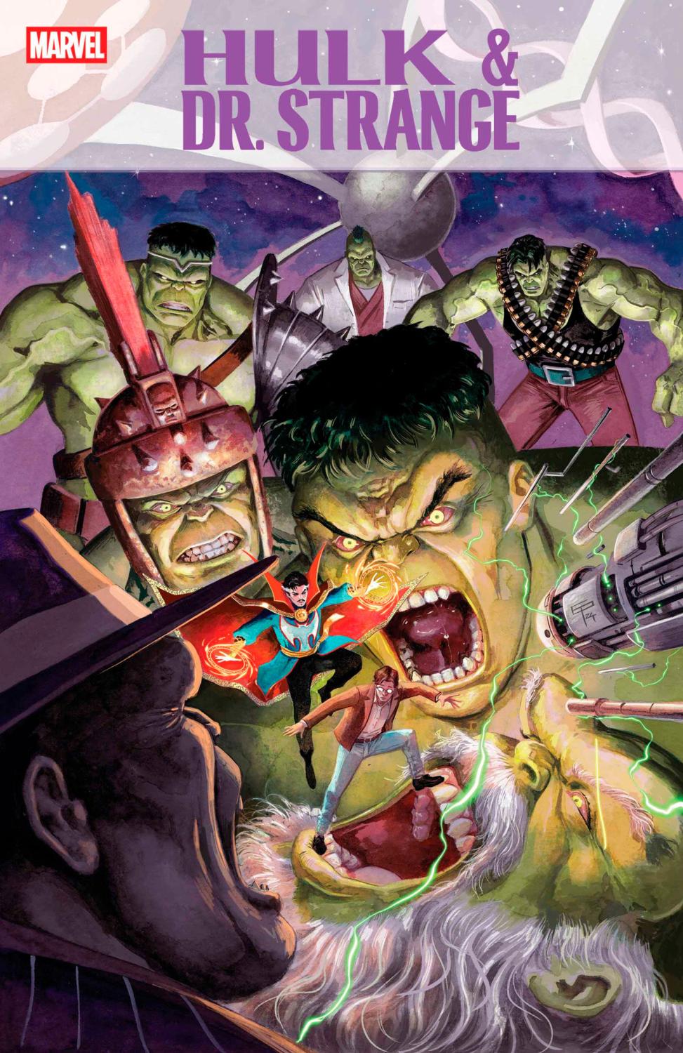 HULK AND DOCTOR STRANGE #1 GERMAN PERALTA VAR CVR B