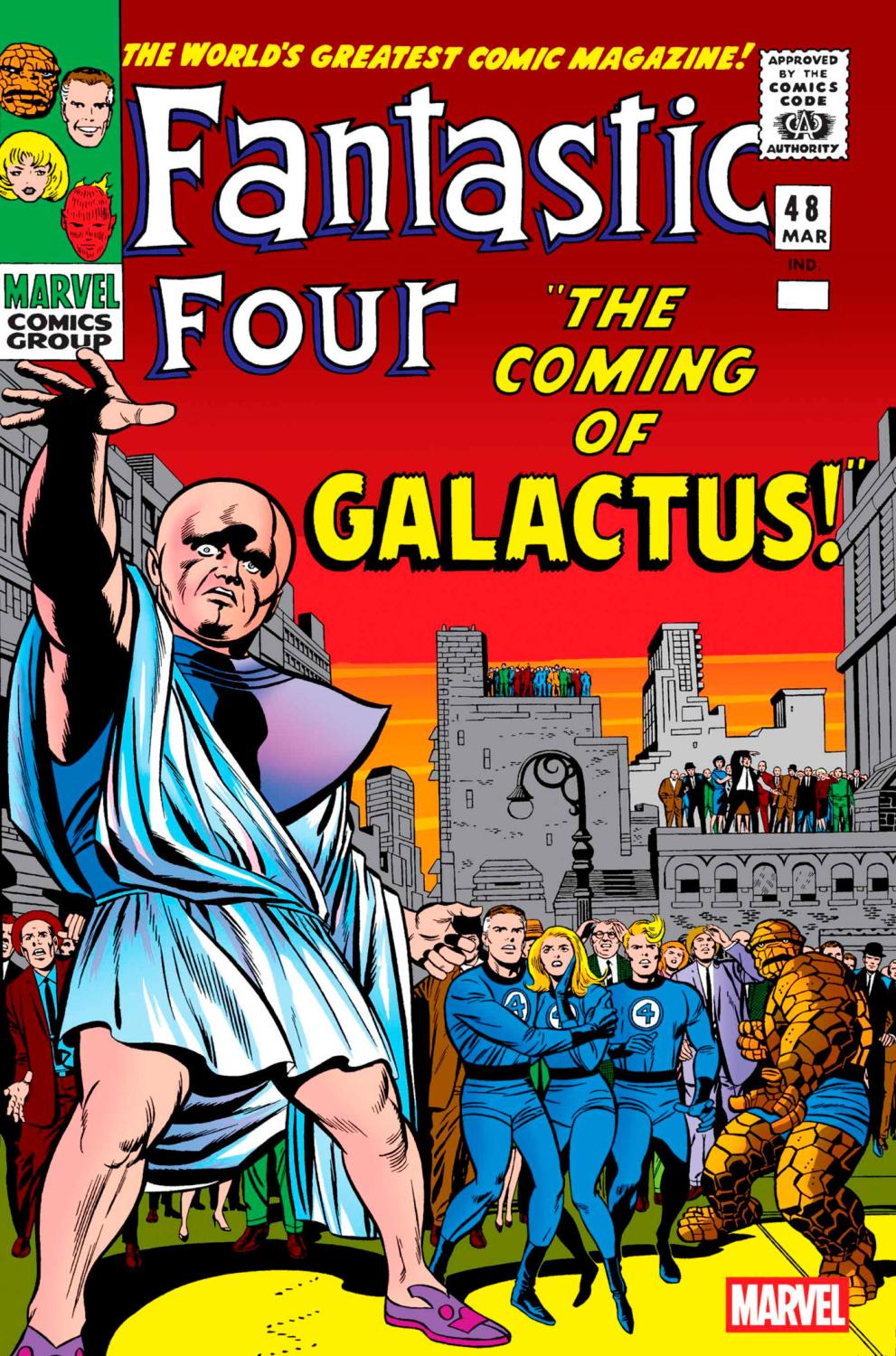 FANTASTIC FOUR #48 FACSIMILE EDITION CVR A