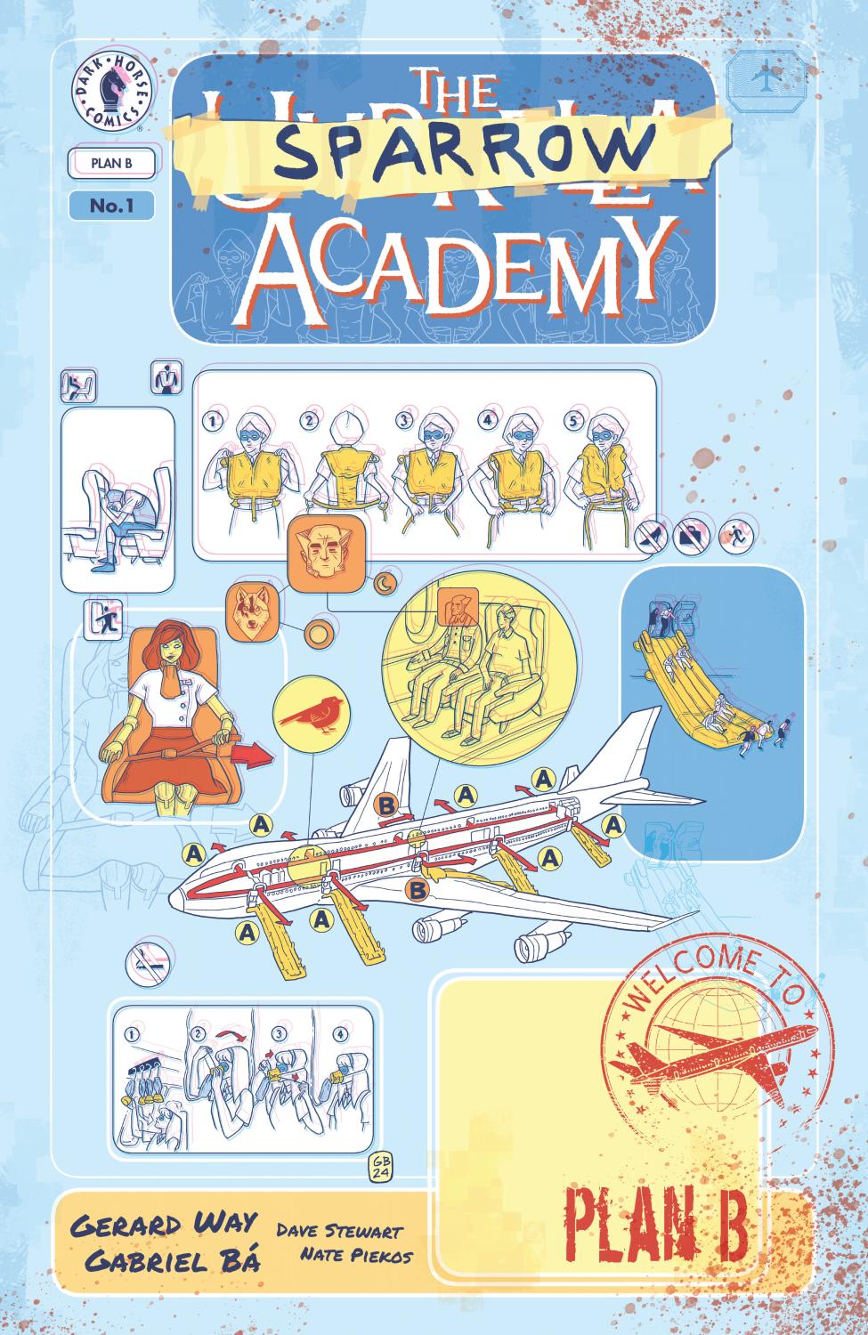 THE UMBRELLA ACADEMY PLAN B #1 CVR A GABRIEL B