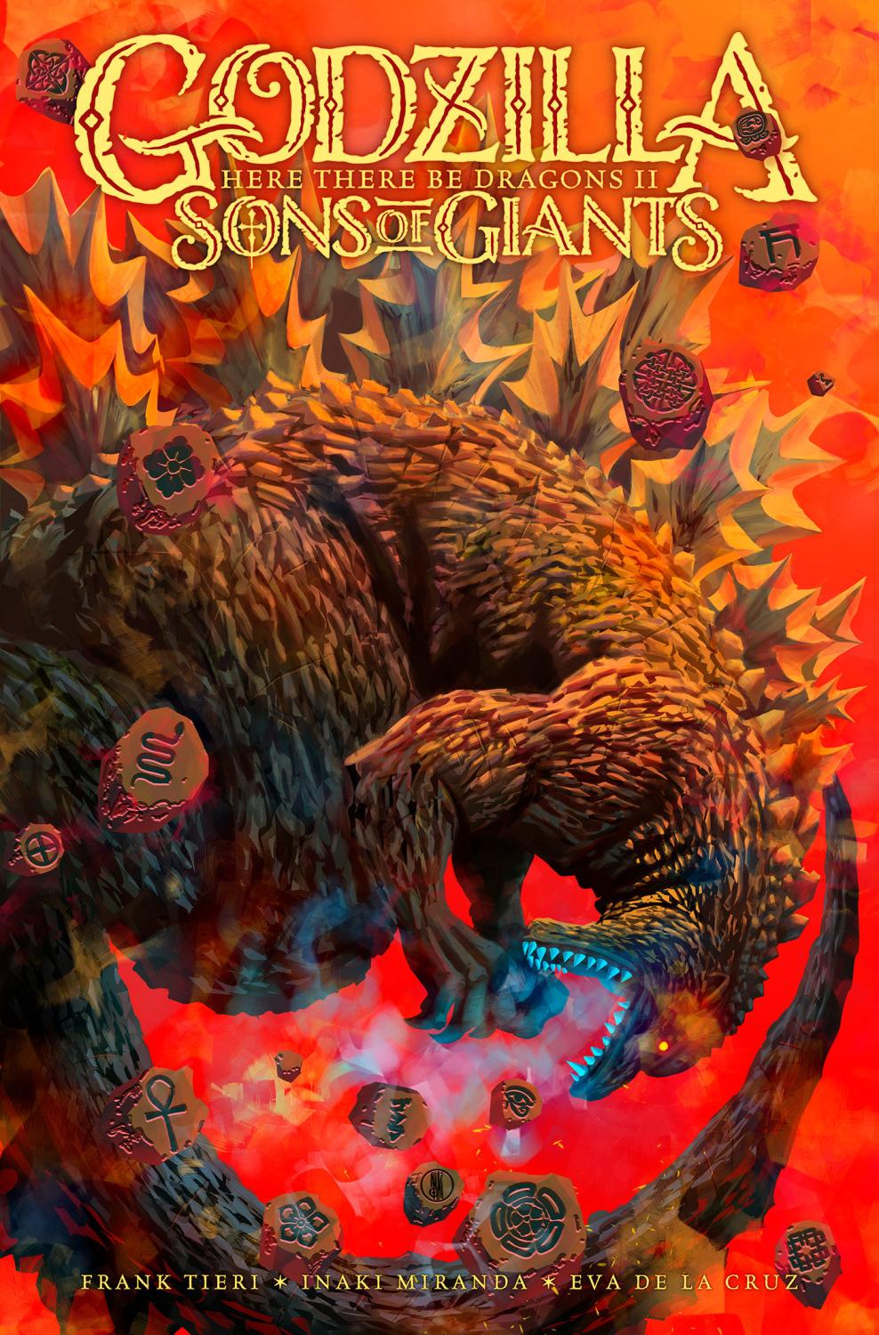 GODZILLA HERE THERE BE DRAGONS II SONS OF GIANTS TP