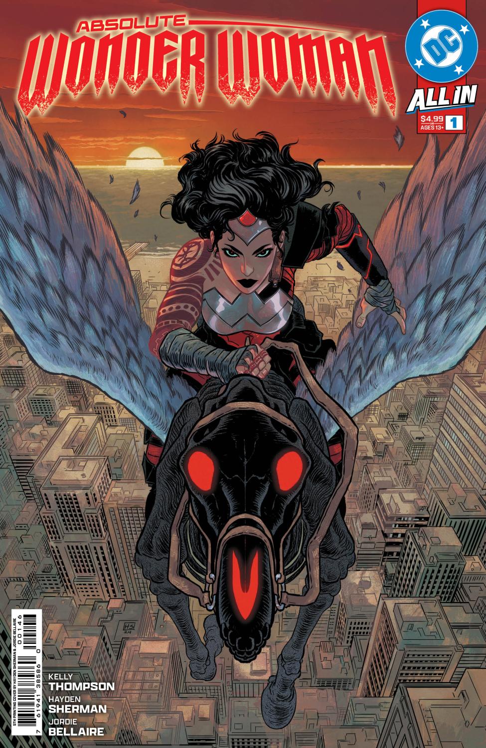 ABSOLUTE WONDER WOMAN #1 5TH PRINTING CVR A