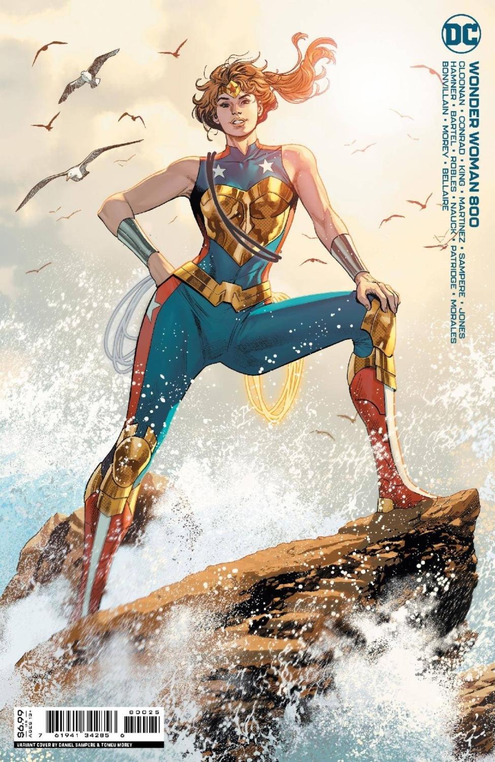 WONDER WOMAN #800 CVR K SAMPERE TRINITY VAR