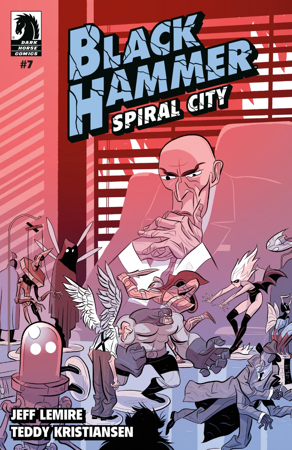 BLACK HAMMER SPIRAL CITY #7 CVR B JAN SOLHEIM