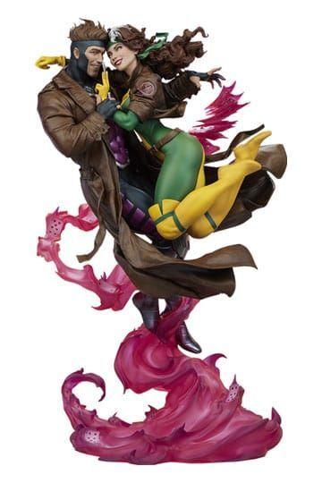 ROGUE AND GAMBIT STATUE