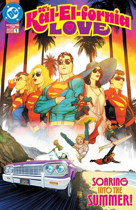 DCS KAL-EL-FORNIA LOVE #1 ONE SHOT CVR A BERNARD CHANG