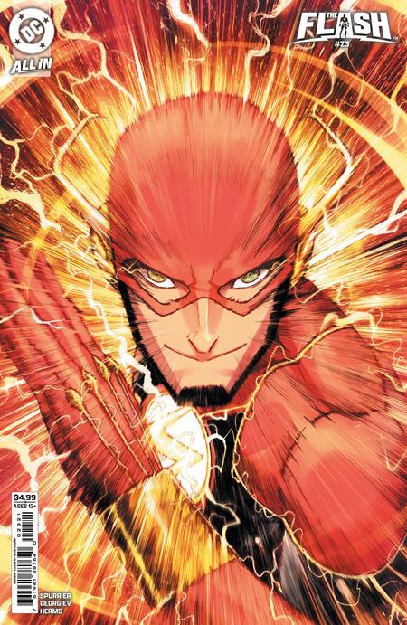 FLASH #23 CVR B SERG ACUNA CARD STOCK VAR
