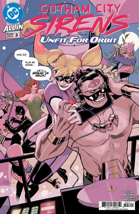 GOTHAM CITY SIRENS UNFIT FOR ORBIT #3 CVR A TERRY DODSON & RACHEL DODSON (OF 5)