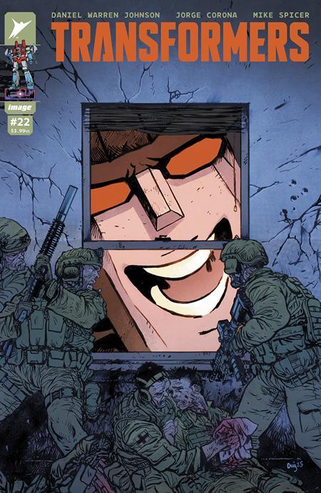 TRANSFORMERS #22 CVR A DANIEL WARREN JOHNSON & MIKE SPICER