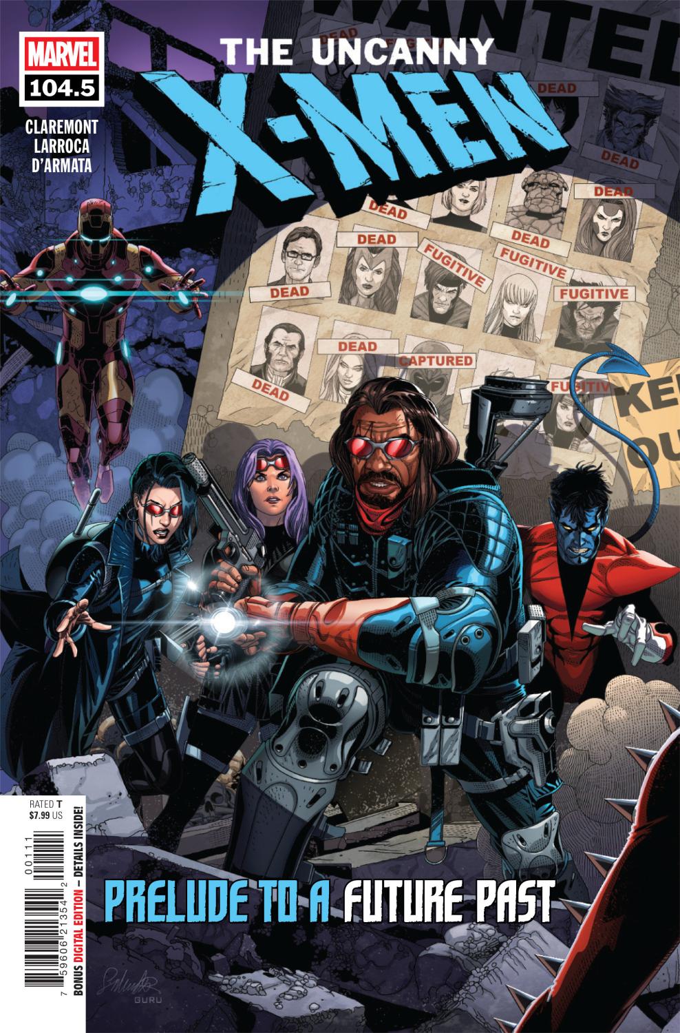 X-MEN BY CHRIS CLAREMONT PRELUDE TO A FUTURE PAST #1