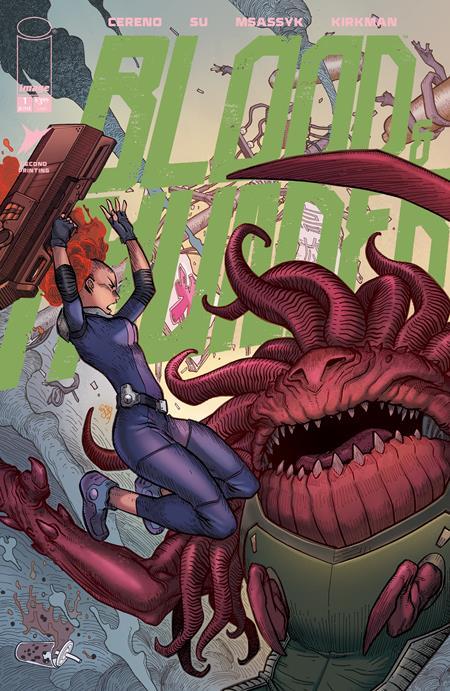 BLOOD AND THUNDER #1 2ND PRINTING EJ SU AND MSASSYK VAR