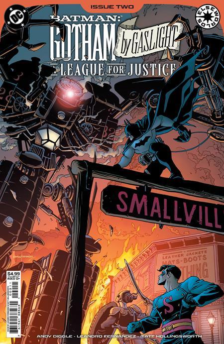 BATMAN GOTHAM BY GASLIGHT A LEAGUE FOR JUSTICE #2 CVR A LEANDRO FERNANDEZ (OF 6)