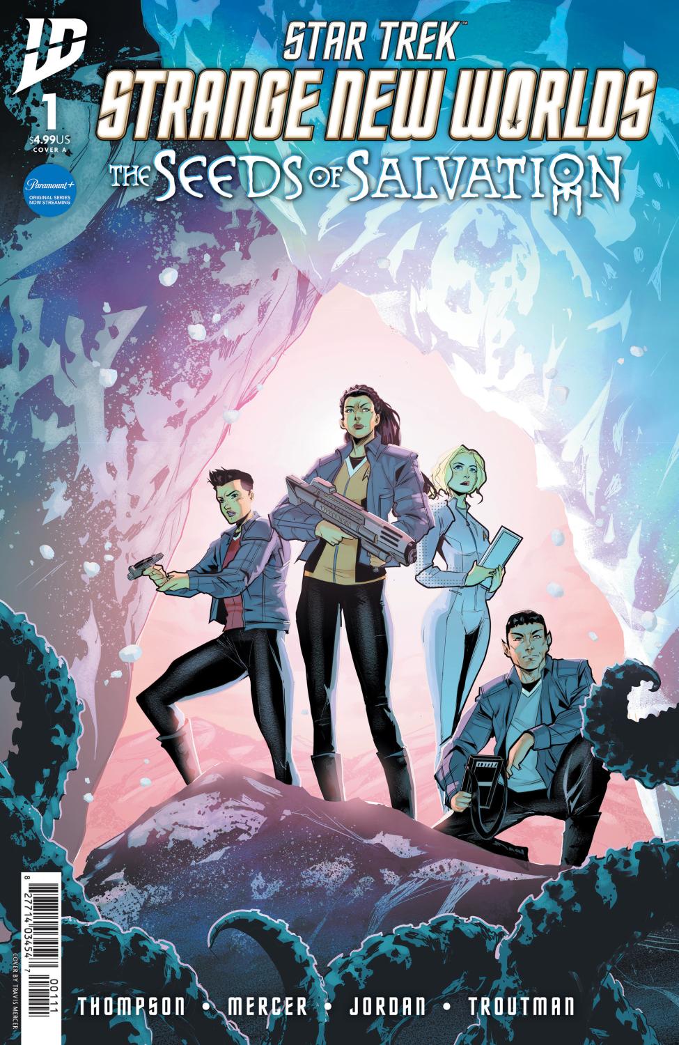 STAR TREK STRANGE NEW WORLDS--THE SEEDS OF SALVATION #1 CVR A MERCER