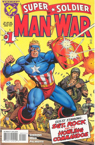 Super Soldier: Man of War 1997 #1 Direct Sales - back issue - $10.00