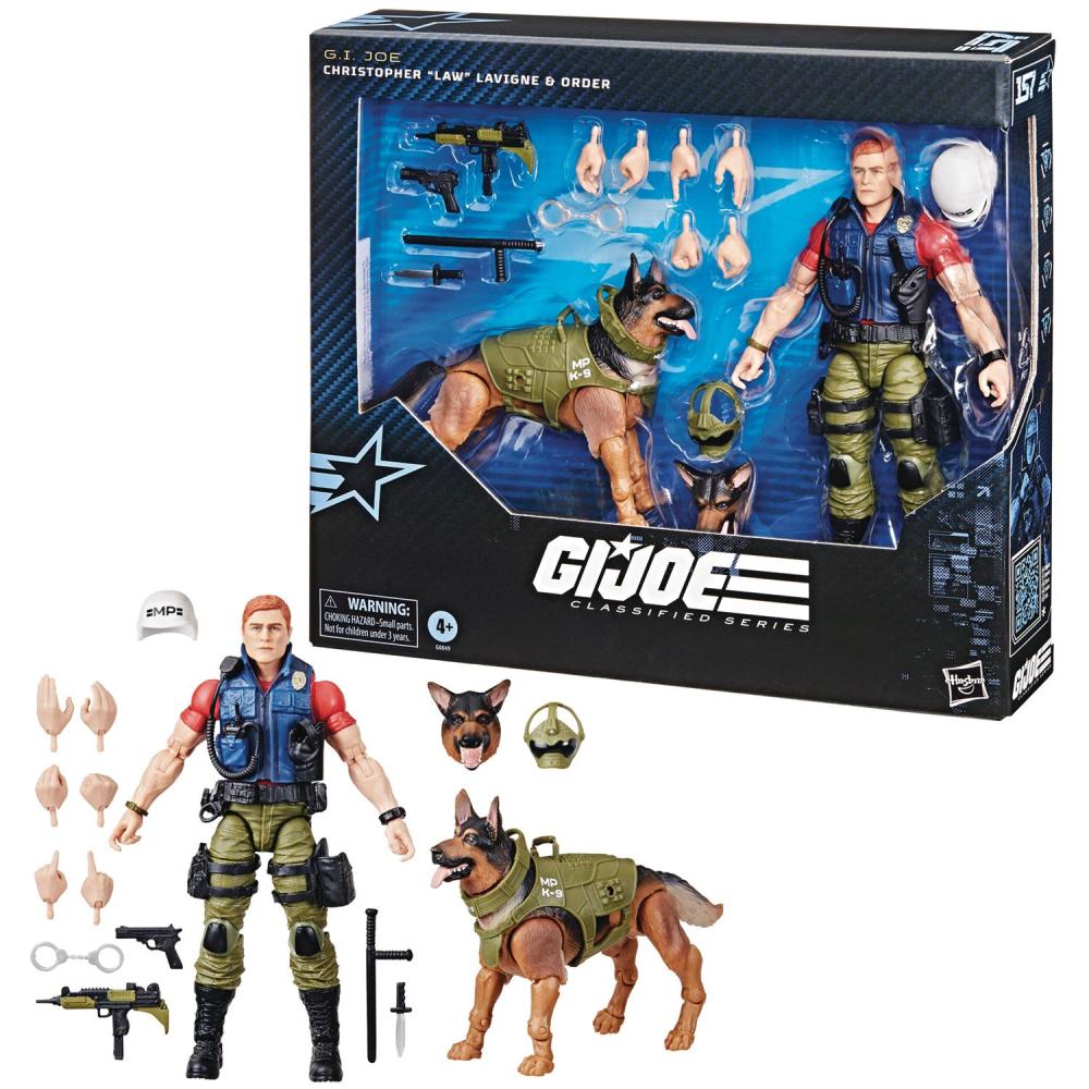 GI JOE CLASSIFIED LAW AND ORDER DLX