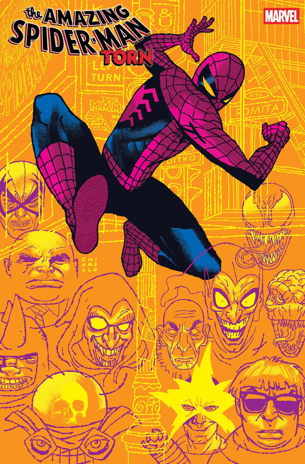 AMAZING SPIDER-MAN TORN #1 MARK CHIARELLO VAR 1:25 INCV