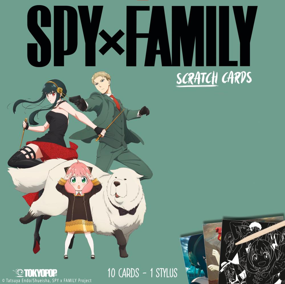 SPY X FAMILY S1 SCRATCH CARDS