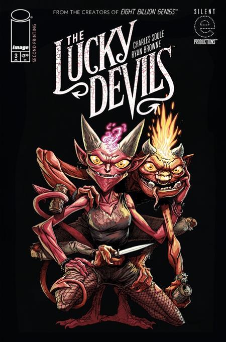 LUCKY DEVILS #3 2ND PRINTING (OF 9)