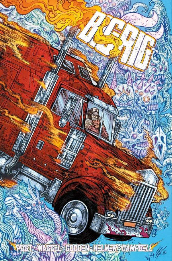 BIG RIG #1 MARIA WOLF CVR B BUNDLE BOX VAR