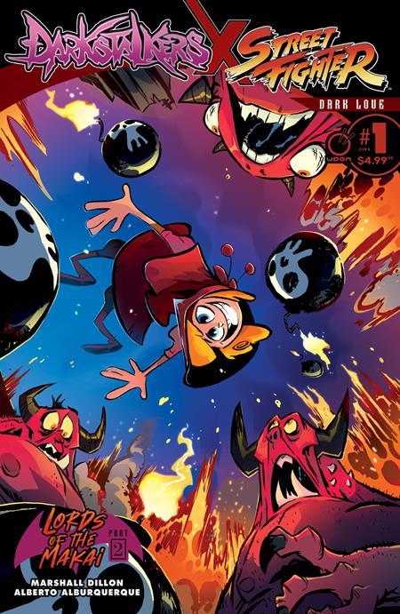 DARKSTALKERS X STREET FIGHTER DARK LOVE #1 ONE SHOT CVR B BRETT BEAN VAR