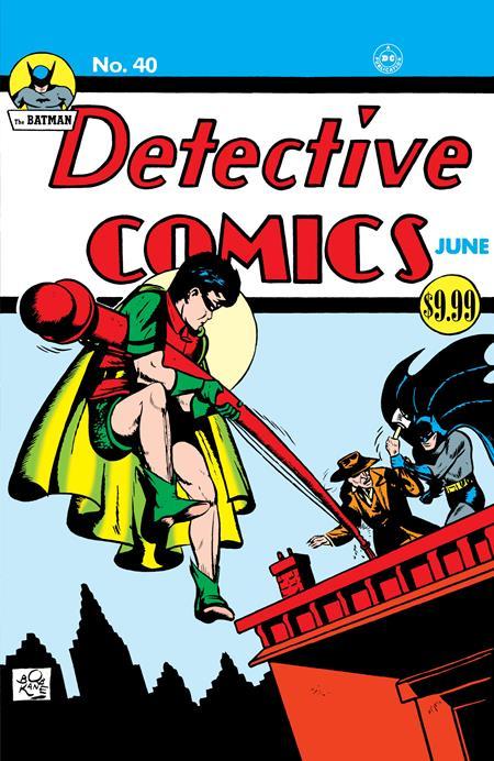 DETECTIVE COMICS #40 FACSIMILE EDITION CVR B BOB KANE FOIL VAR