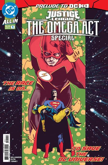 JUSTICE LEAGUE THE OMEGA ACT SPECIAL #1 ONE SHOT CVR A JORGE FORNES DC KO