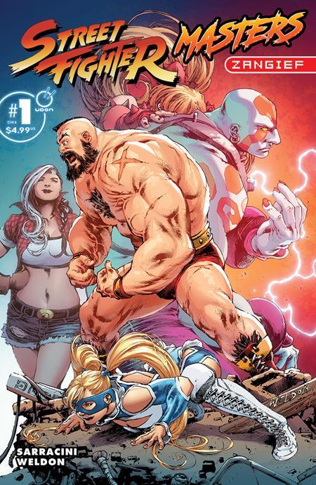 STREET FIGHTER MASTERS ZANGIEF #1 ONE SHOT CVR B MATTHEW WELDON VAR