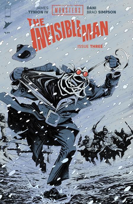 UNIVERSAL MONSTERS THE INVISIBLE MAN #3 CVR E INC 1:50 CHRIS MOONEYHAM VAR (OF 4)