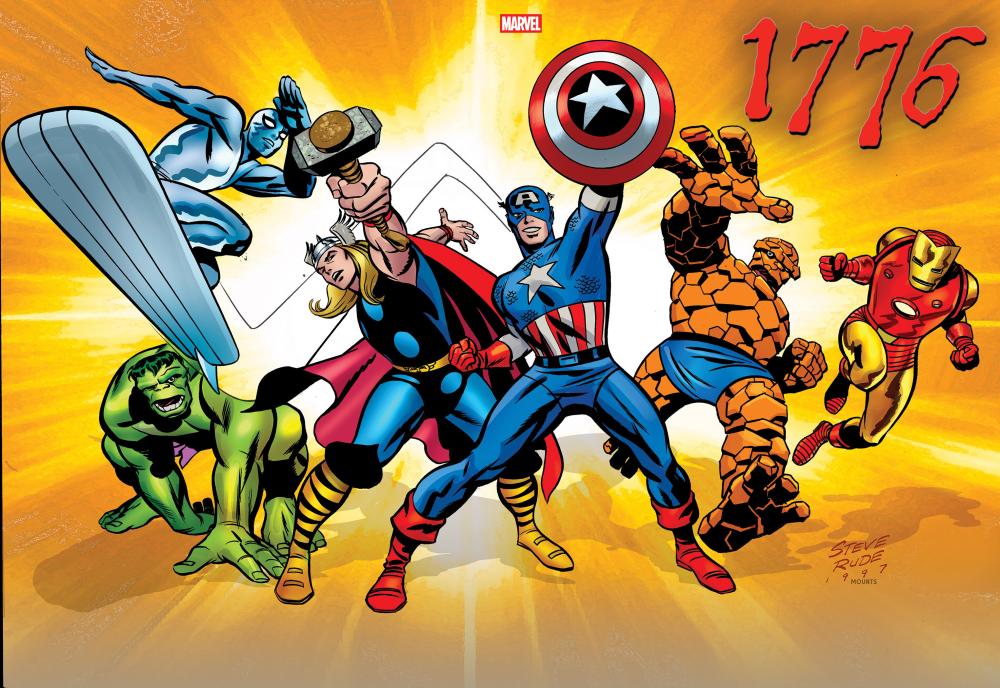 1776 #1 CVR F STEVE RUDE WRAPAROUND VAR