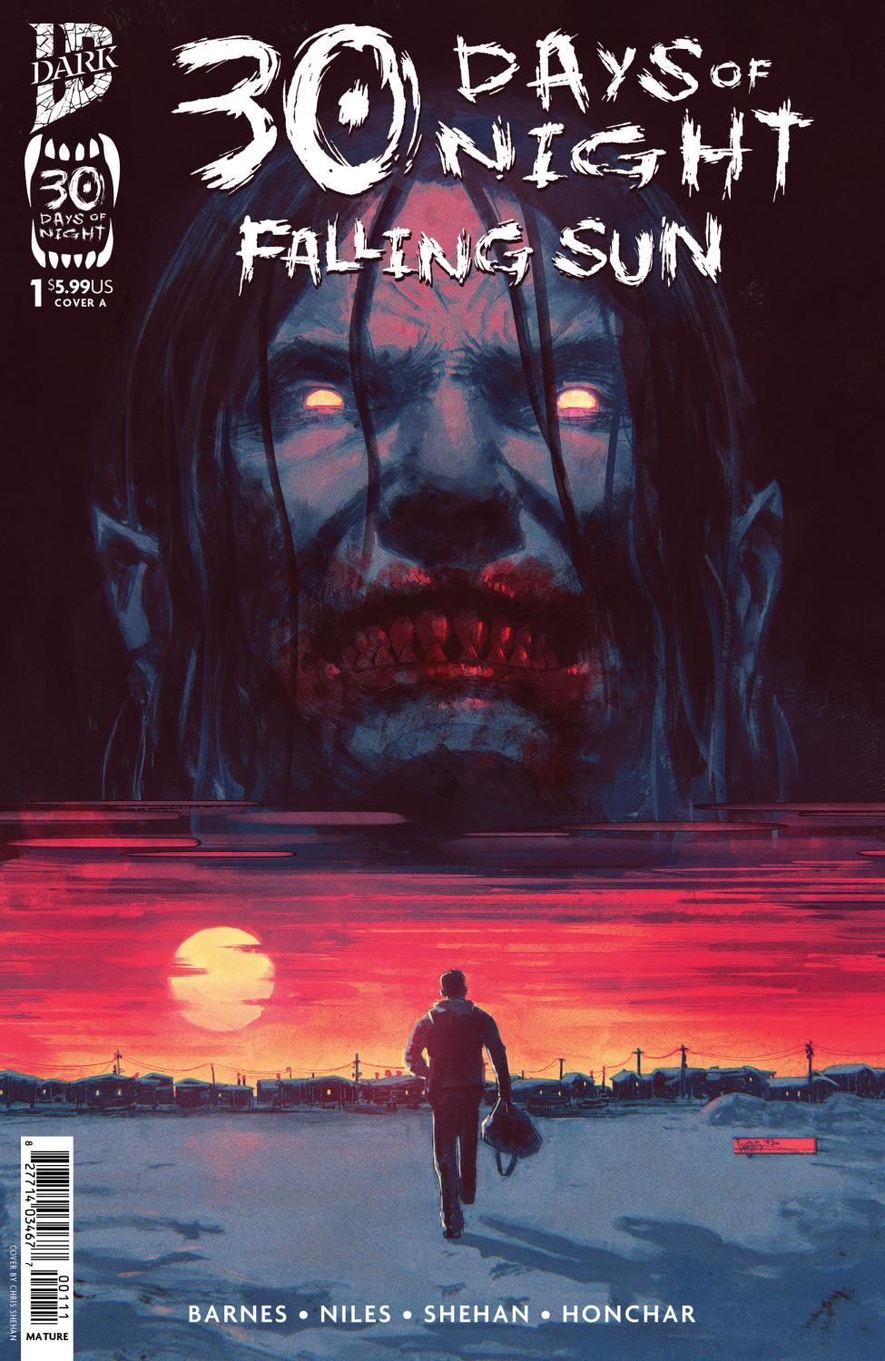 30 DAYS OF NIGHT FALLING SUN #1 CVR A SHEHAN