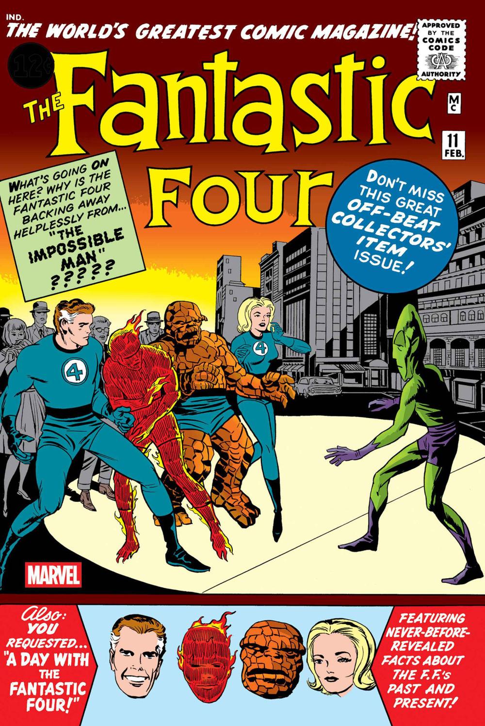 FANTASTIC FOUR #11 FACSIMILE EDITION CVR A