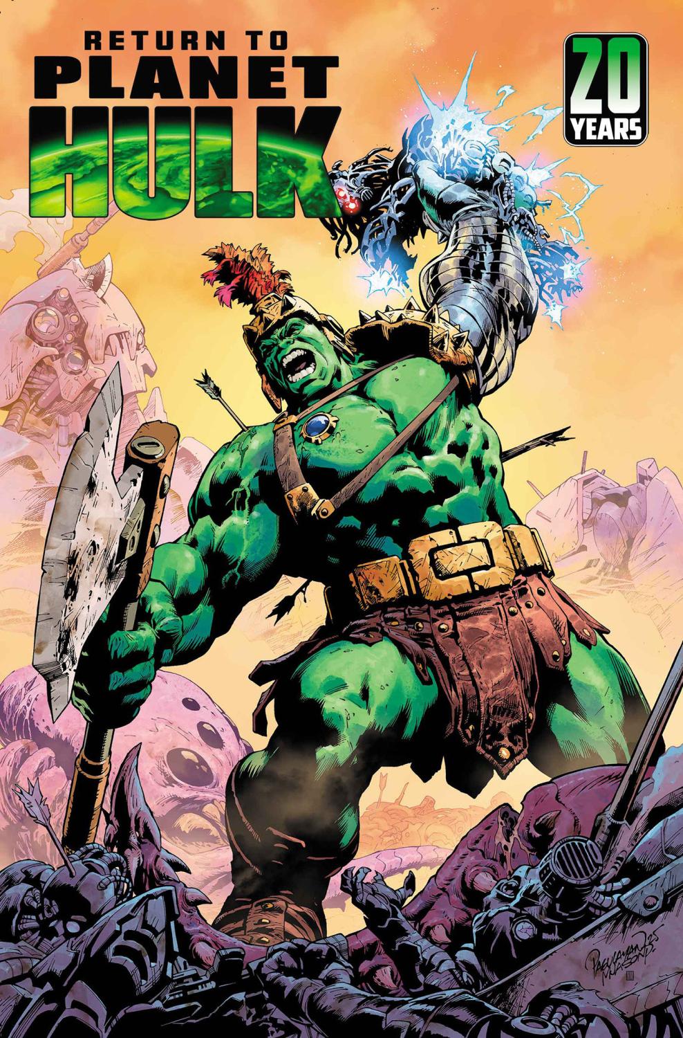 RETURN TO PLANET HULK #1 CVR A PAGULAYAN