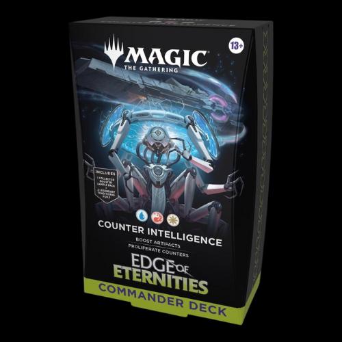 MAGIC THE GATHERING EDGE OF ETERNITIES COUNTER INTELLIGENCE COMMANDER DECK