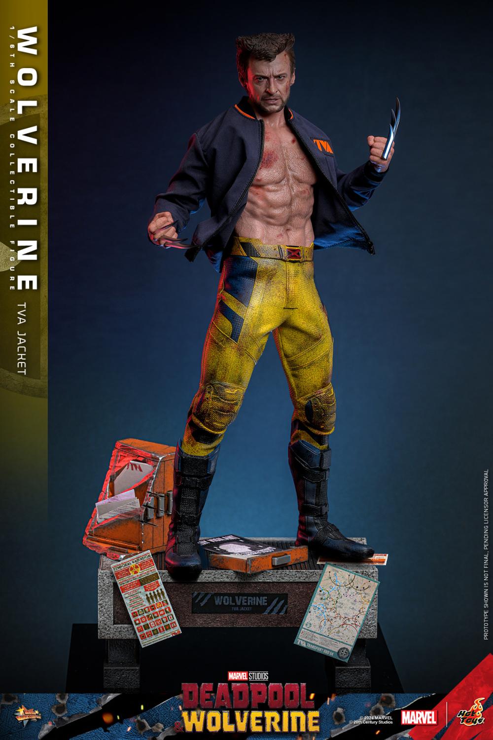 WOLVERINE TVA JACKET VERSION 1:6 SCALE FIGURE