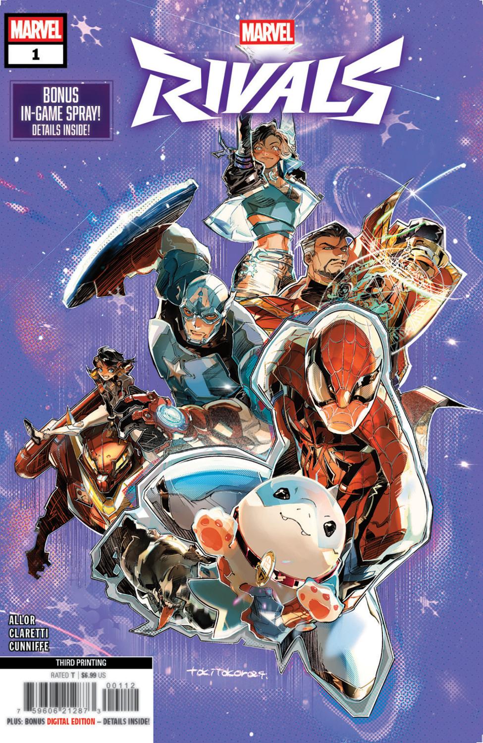 MARVEL RIVALS #1 3RD PRINTING CVR A TOKITOKORO