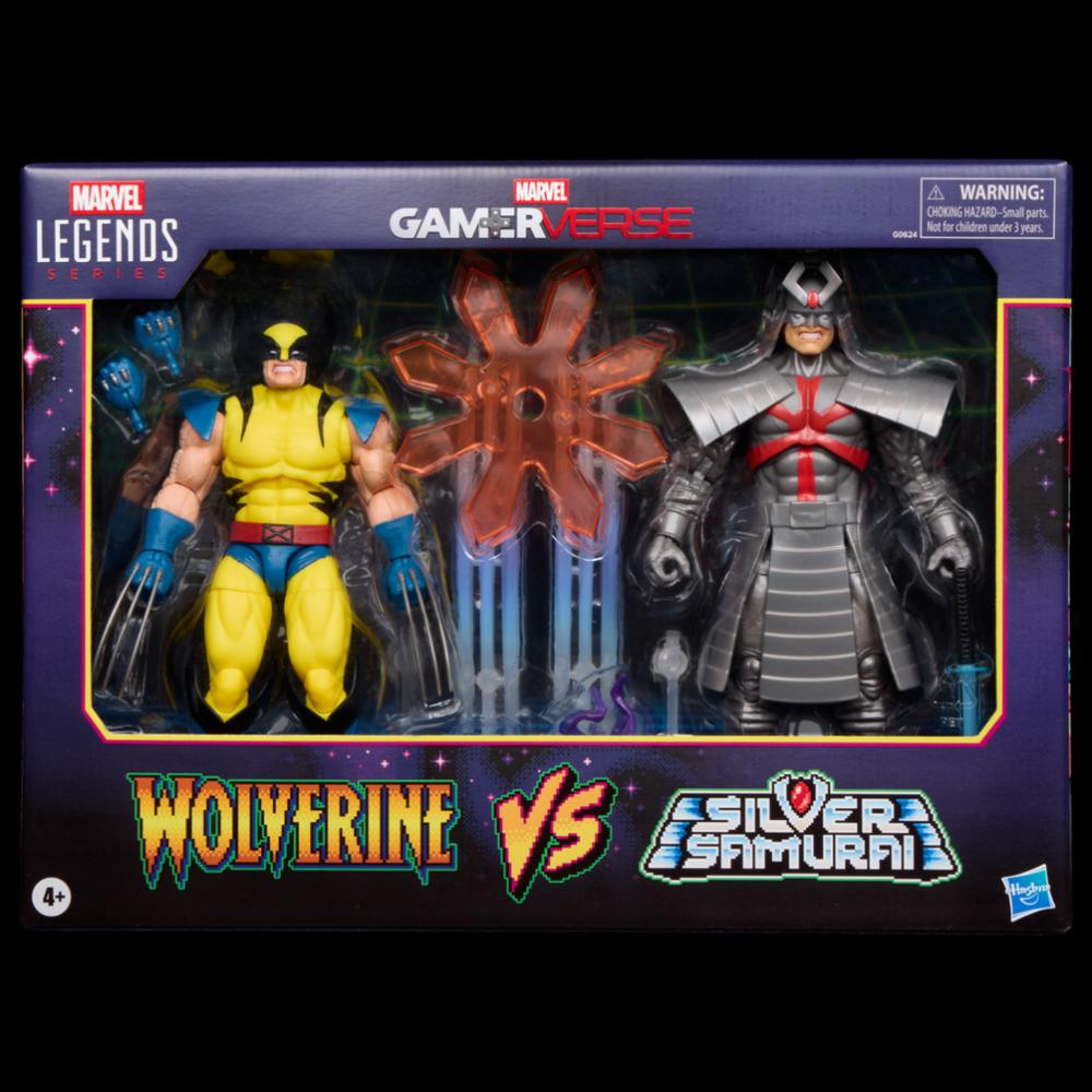 MARVEL LEGENDS GAMERVERSE 2PK WOLVERINE VS SILVER SAMURAI