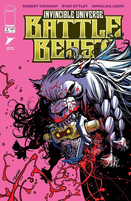 INVINCIBLE UNIVERSE BATTLE BEAST #3 2ND PRINTING CVR B VAR