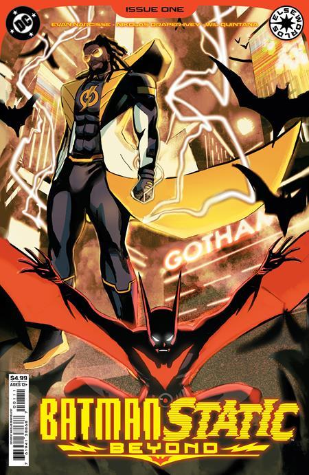 BATMAN STATIC BEYOND #1 CVR A NIKOLAS DRAPER-IVEY (OF 6)