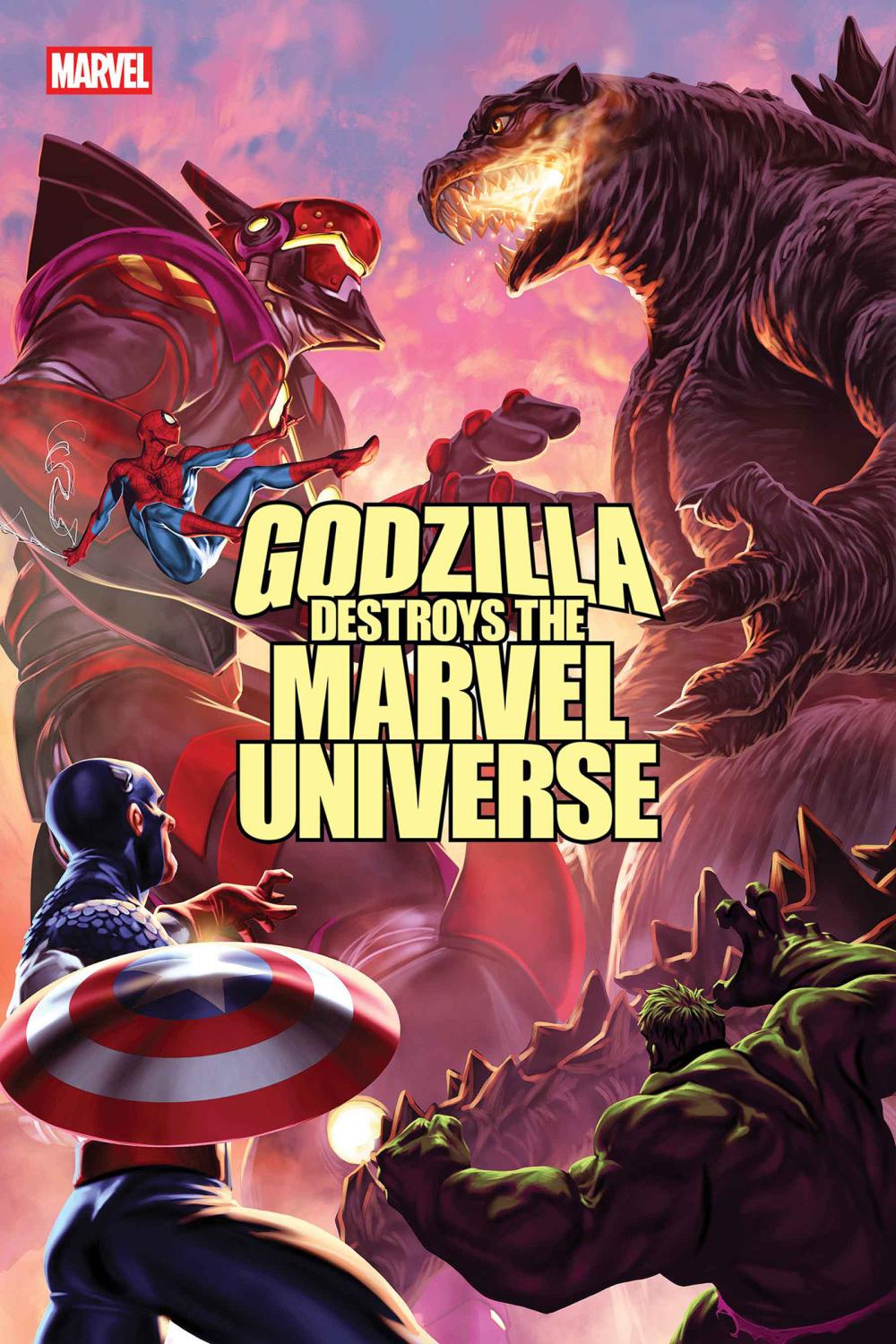 GODZILLA DESTROYS THE MARVEL UNIVERSE #5 CVR A