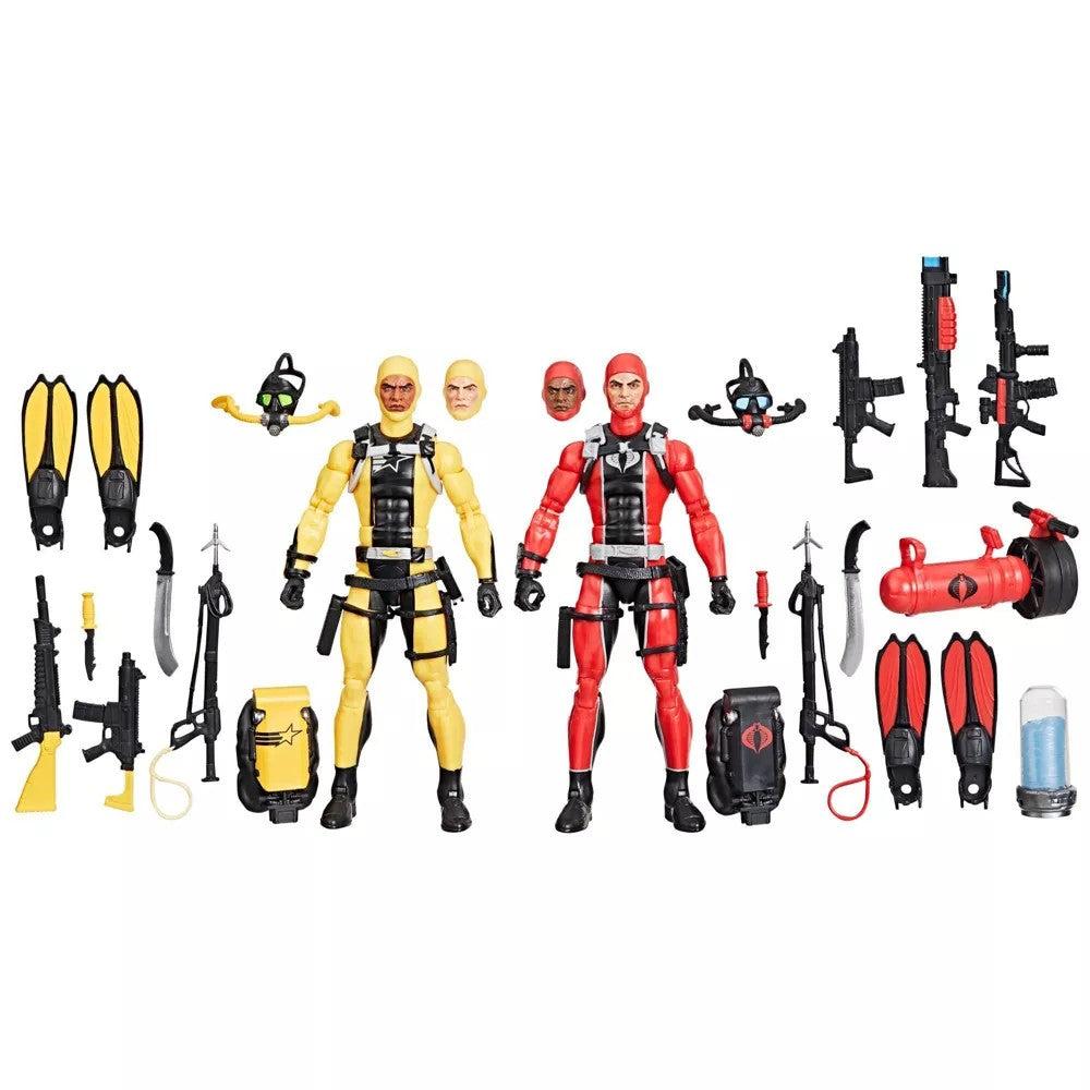 GI JOE CLASSIFIED JOE DIVER VS COBRA DIVER